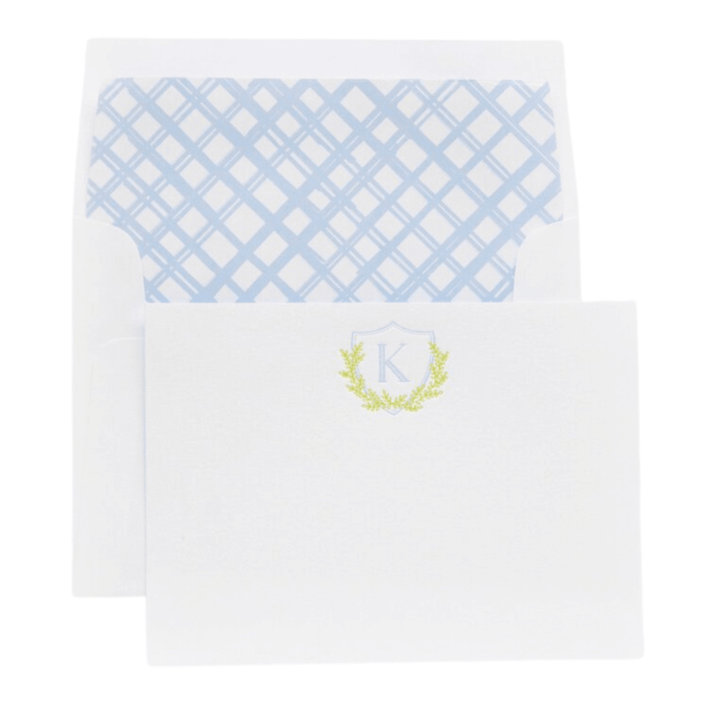 Lattice Personalized Stationery - D88 - Stationery - The Well Appointed House