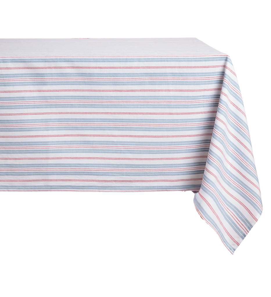 Vintage French Stripes Table Linen - The Well Appointed House